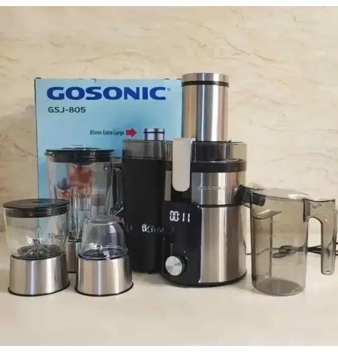 آبمیوه گیری چهار4 کاره گاسونیک خردکن مخلوط آسیاب|آبمیوهگیر و آبمرکباتگیر|قم, نیروگاه|دیوار