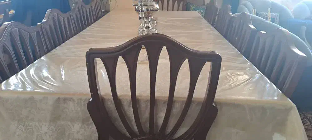 میز و صندلی ناهار خوری ده نفره مبلیران|میز و صندلی غذاخوری|کرمان, |دیوار