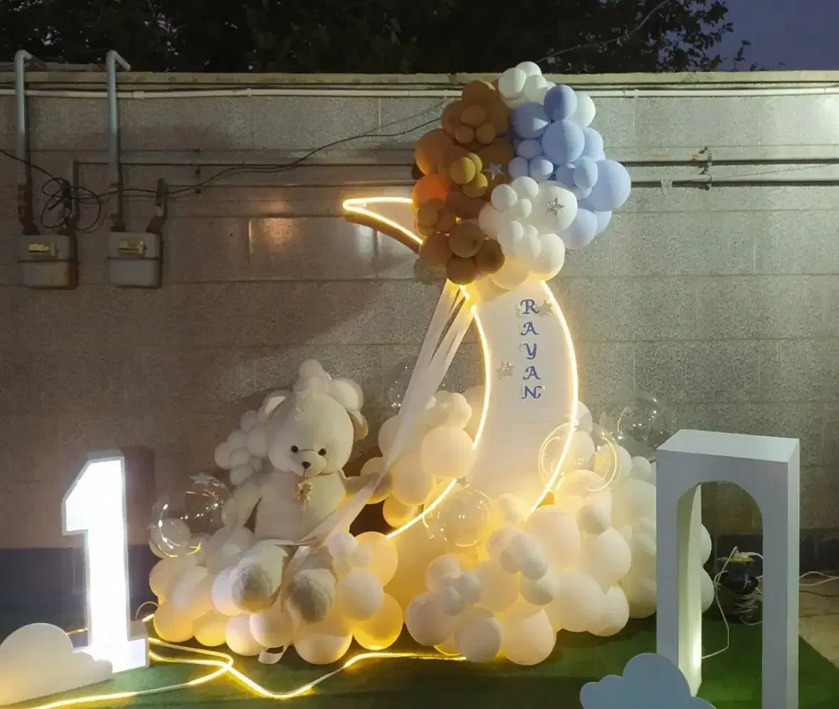 بادکنک ارایی و گل ارایی افتتاحیه|خدمات پذیرایی، مراسم|تبریز, |دیوار