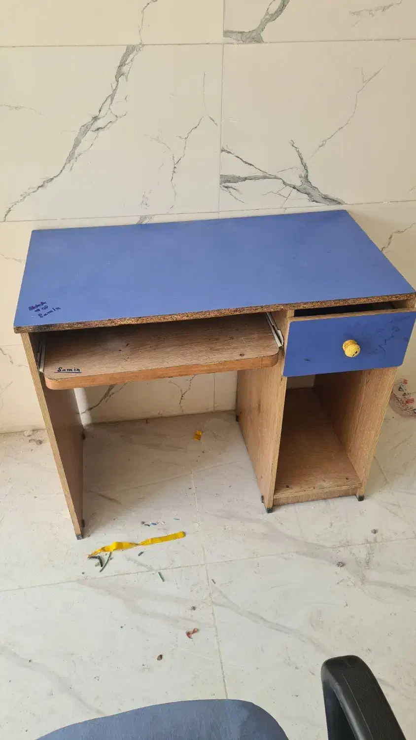 میز کامپیوتر یا تحریر با صندلی|میز تحریر و کامپیوتر|بروجرد, |دیوار