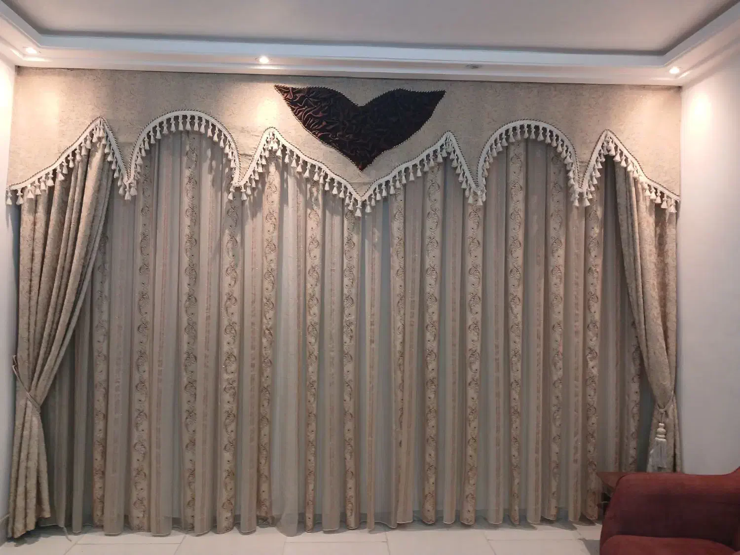 پرده|پرده، رانر، رومیزی|تربت‌حیدریه, یحیی آباد|دیوار