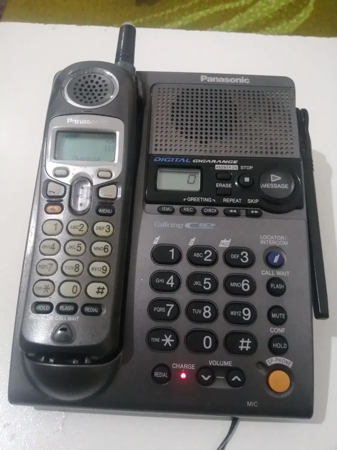 دوعدد تلفن بیسیم پاناسونیک اصل درحدنومدل2362|تلفن رومیزی|سهند, |دیوار