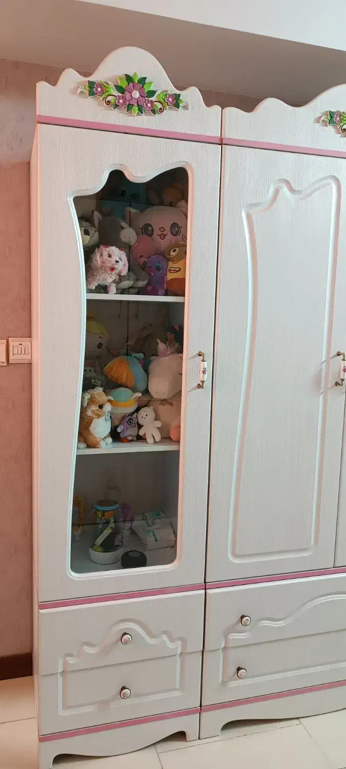 سرویس خواب نوجوان کاملا سالم|تخت و سرویس خواب|قرچک, مهدیه|دیوار