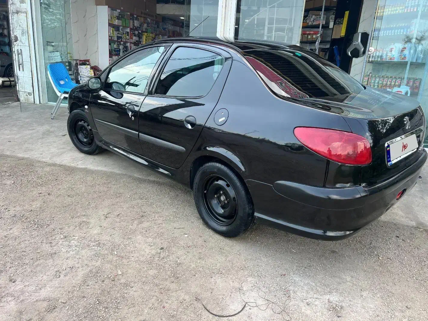 206 تیپ ۵ مدل ۸۸|خودرو سواری و وانت|رشت, فلسطین|دیوار