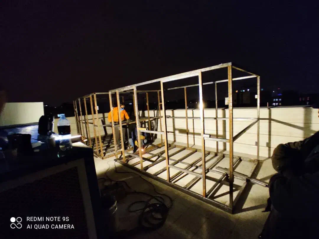 انباری کانکسی|مصالح و تجهیزات ساختمان|هشتگرد, فاز ۱ مهستان|دیوار