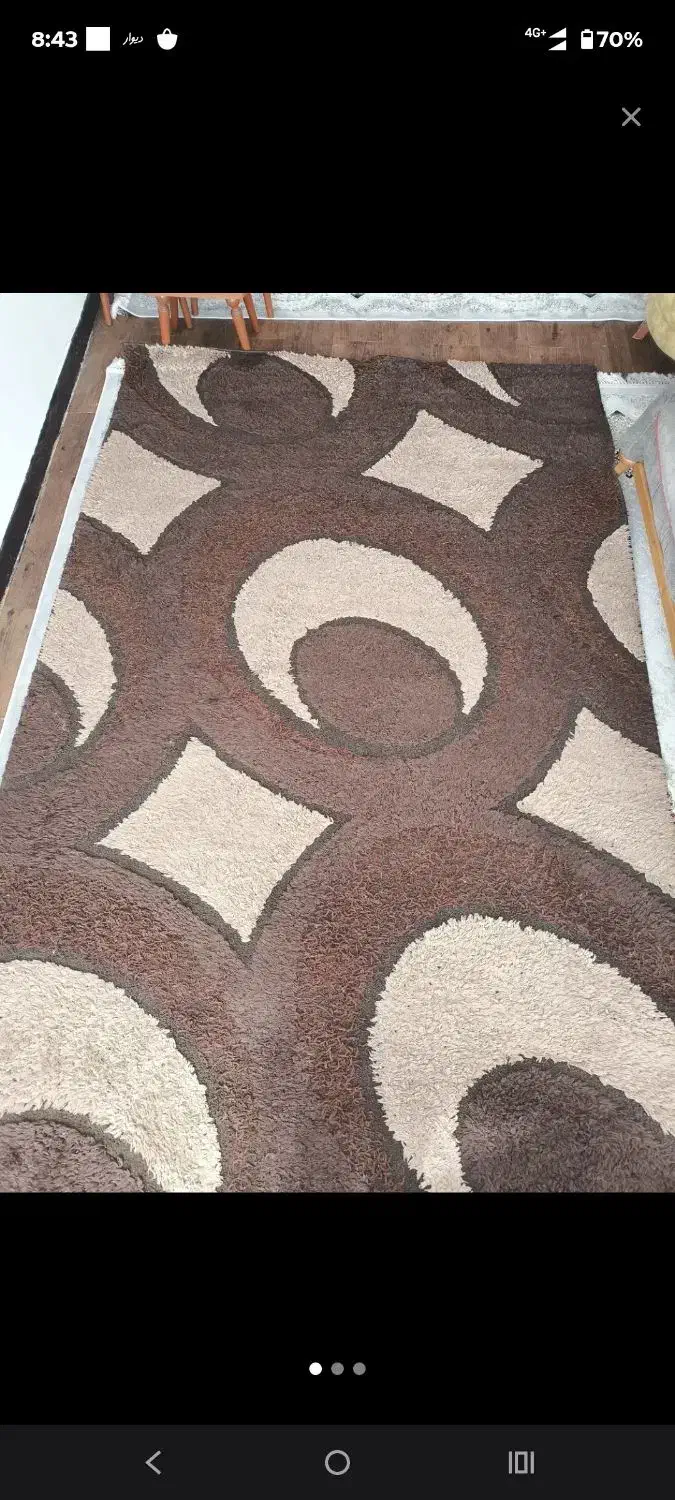 قالی ۲×۳ ۶متری|فرش|شاهین‌شهر, دهخدا|دیوار