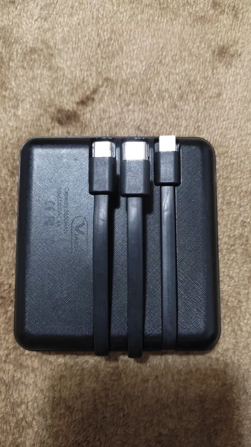 پاور بانک با ۳ کابل متصل برای هرنوع گوشی موبایل|لوازم جانبی موبایل و تبلت|اراک, |دیوار