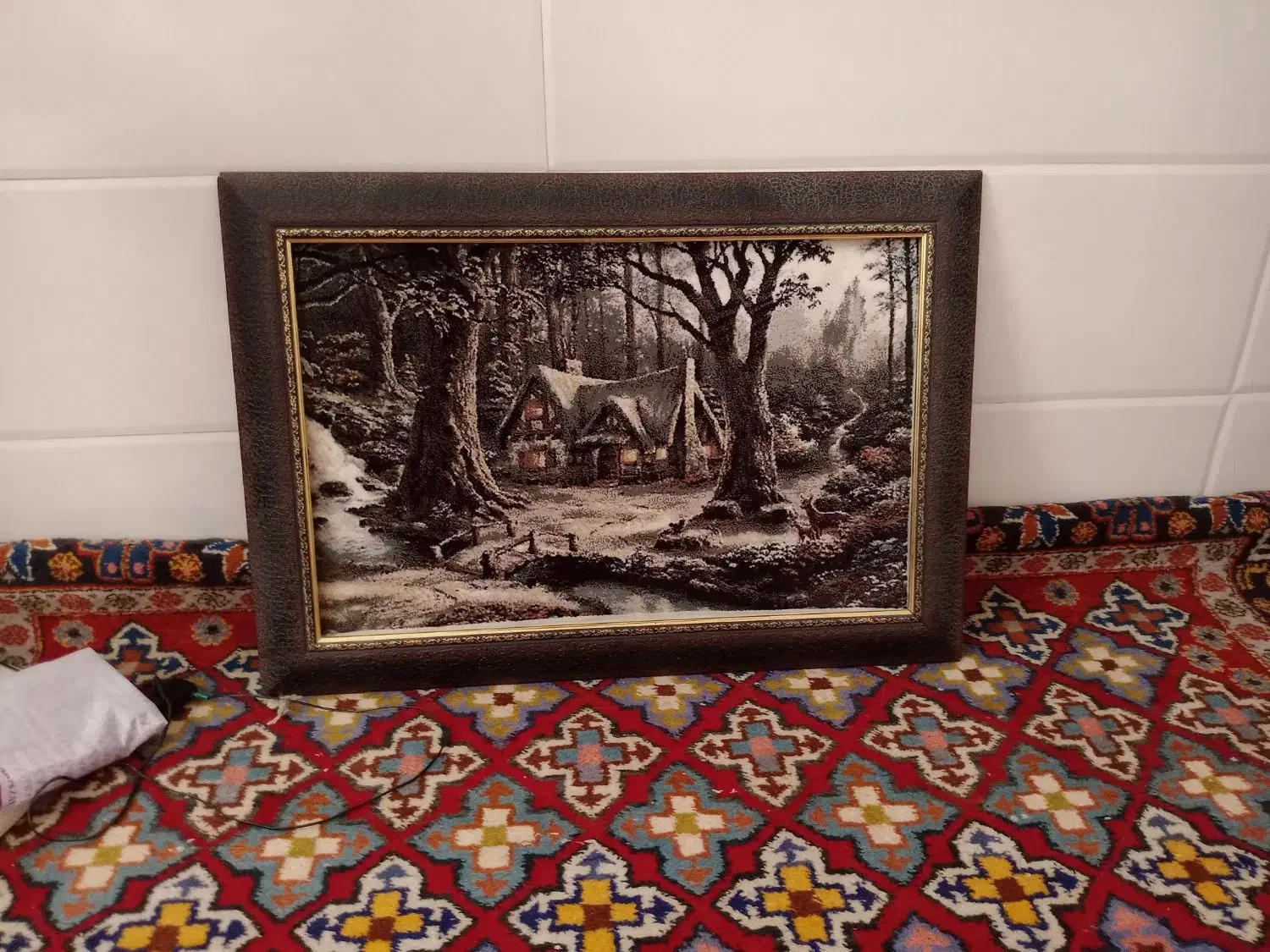 قاب|تابلو، نقاشی، عکس|کاشان, دشت لتحر|دیوار