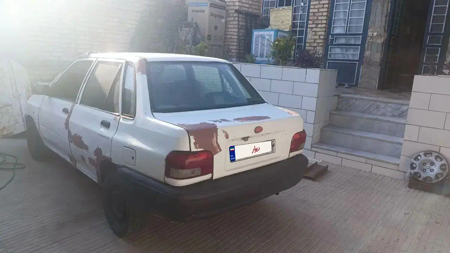 پراید مدل78سفید|خودرو سواری و وانت|فسا, |دیوار