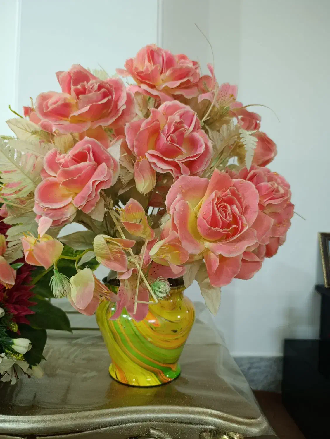 چند مدل گل مصنوعی|گل مصنوعی|نظرآباد, نظرآباد|دیوار