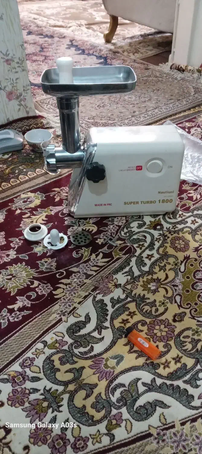 چرخ گوشت ناسیونال توربو 1800|سایر لوازم برقی|تهران, شمیران‌نو|دیوار