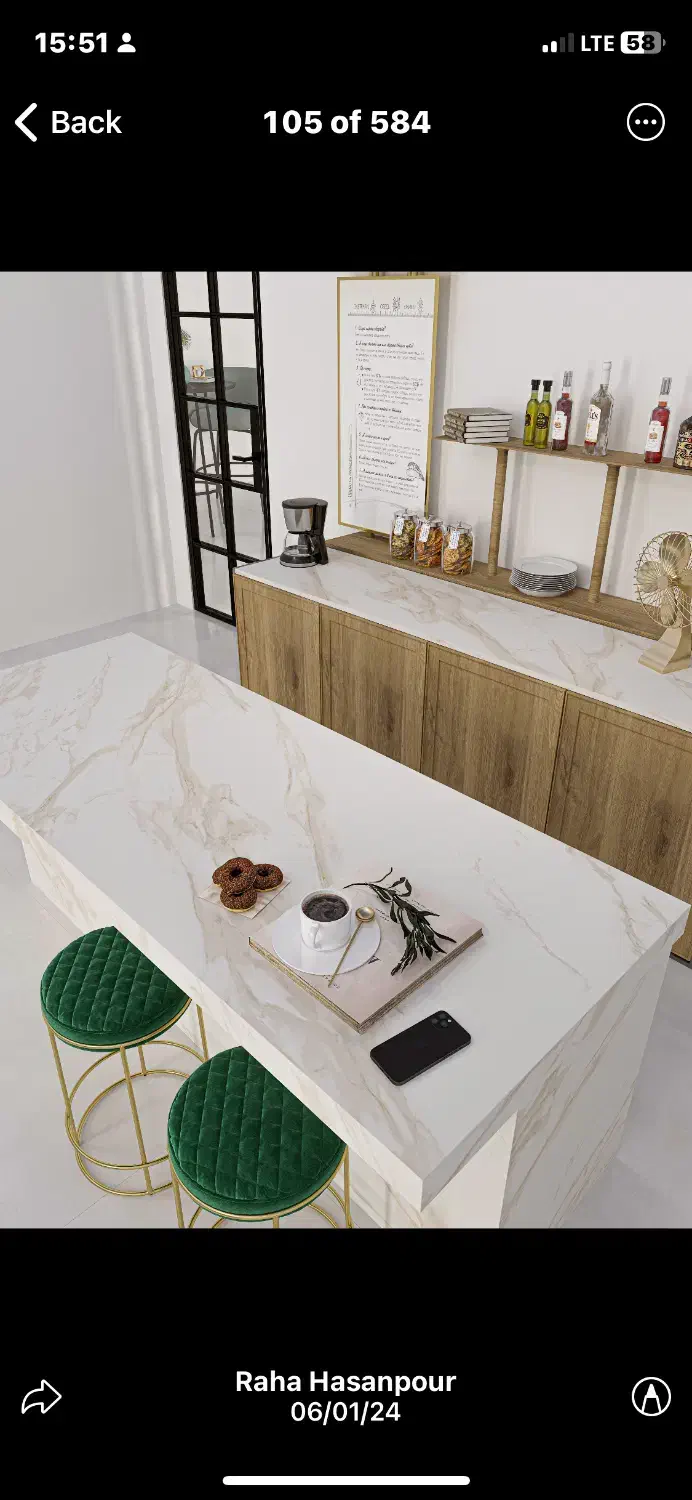 فروش و اجرای کانتر تاپ و صفحه کابینت|مصالح و تجهیزات ساختمان|کیش, |دیوار