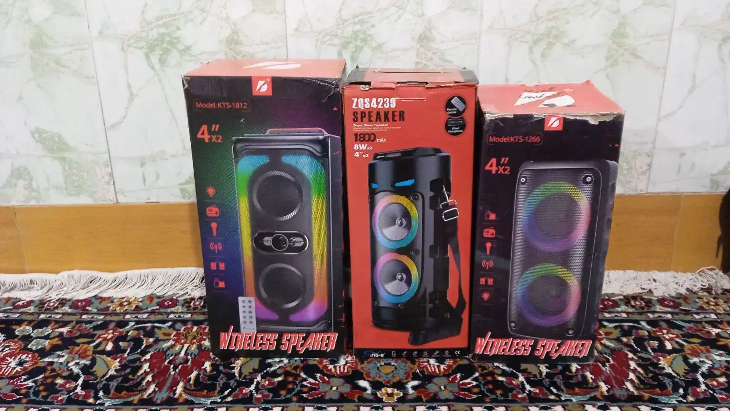 اسپیکر شارژی|سیستم صوتی خانگی|گرگان, |دیوار