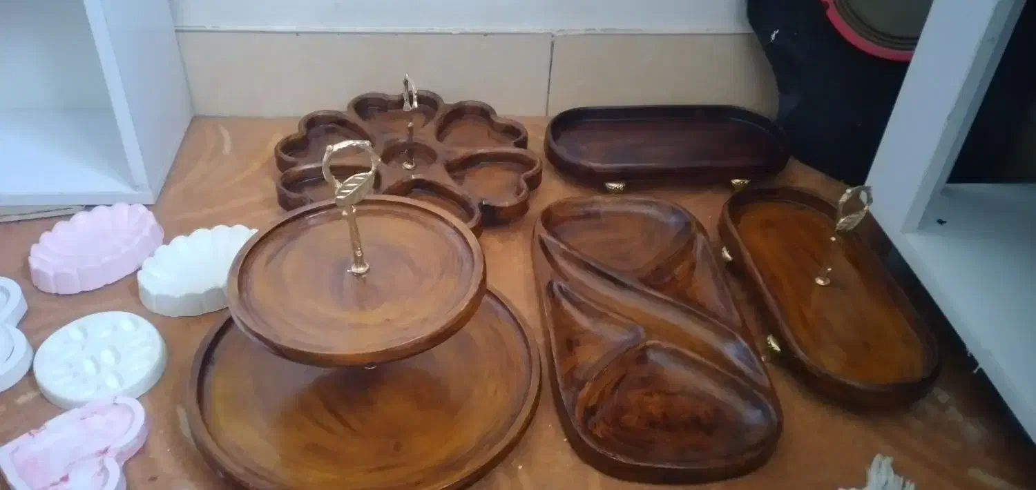 ظروف طرح چوب|ظروف سرو و پذیرایی|نکا, |دیوار