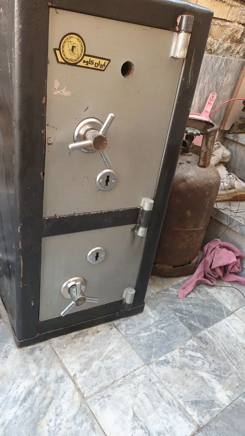 گاو صندوق دوطبقه کاوه|ابزارآلات|خرم‌آباد, |دیوار