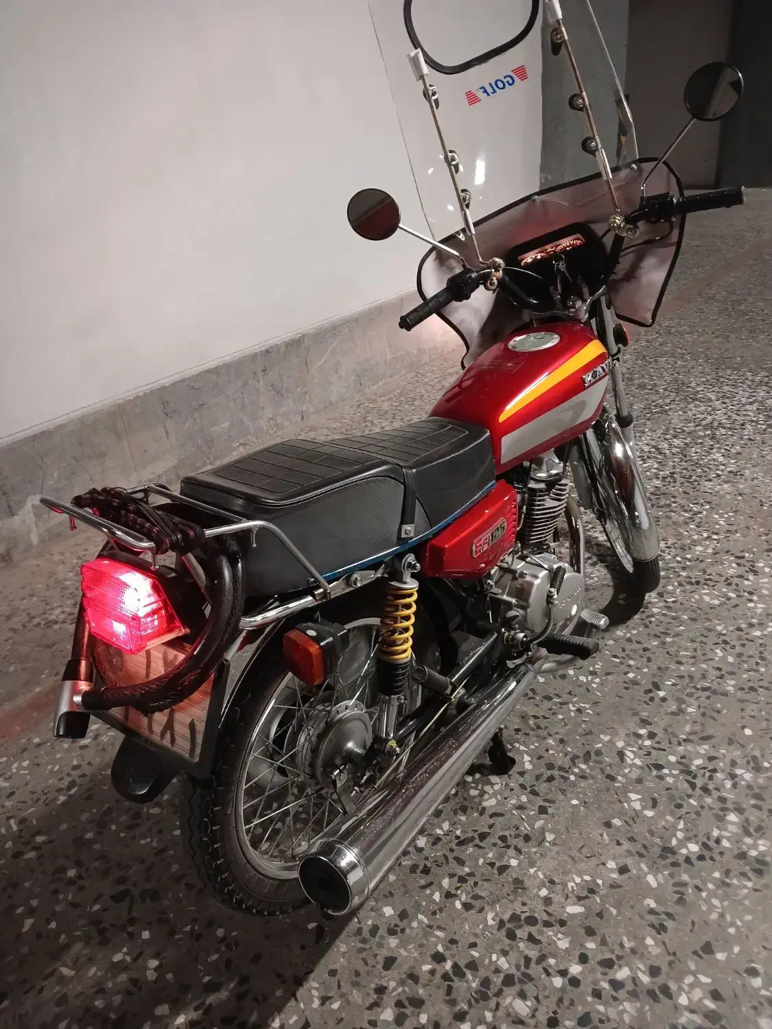 موتور سیکلت هندا کویر قرمز|موتورسیکلت|تهران, شهرک چیتگر|دیوار
