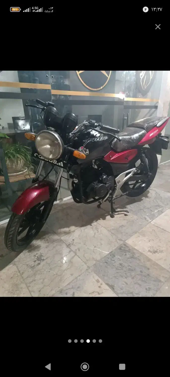 موتور 95 پالس فنی سالم مدارک کامل آماده انتقال|موتورسیکلت|تهران, نعمت‌آباد|دیوار