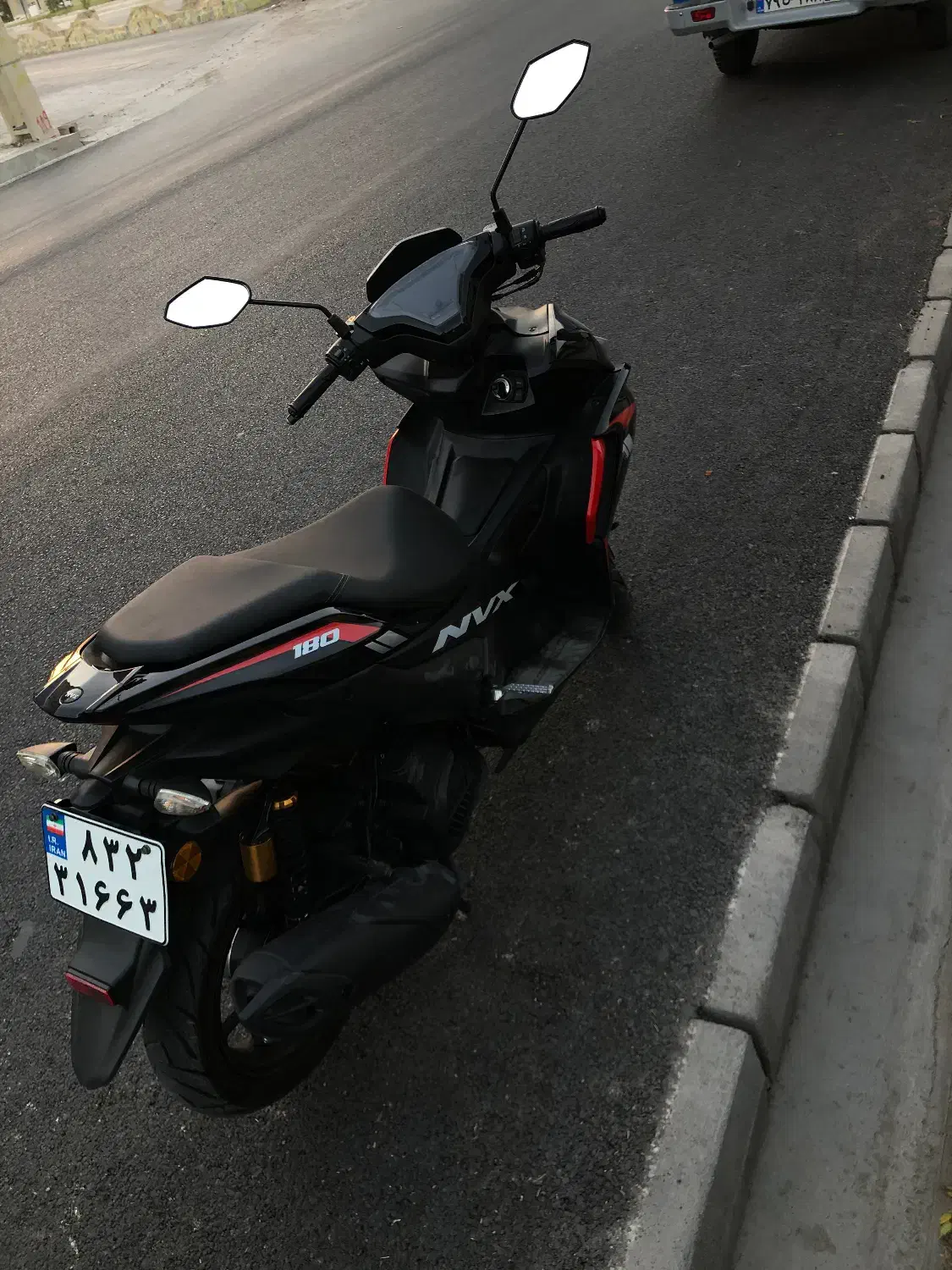 اسکوتر nvx 180|موتورسیکلت|خورموج, |دیوار