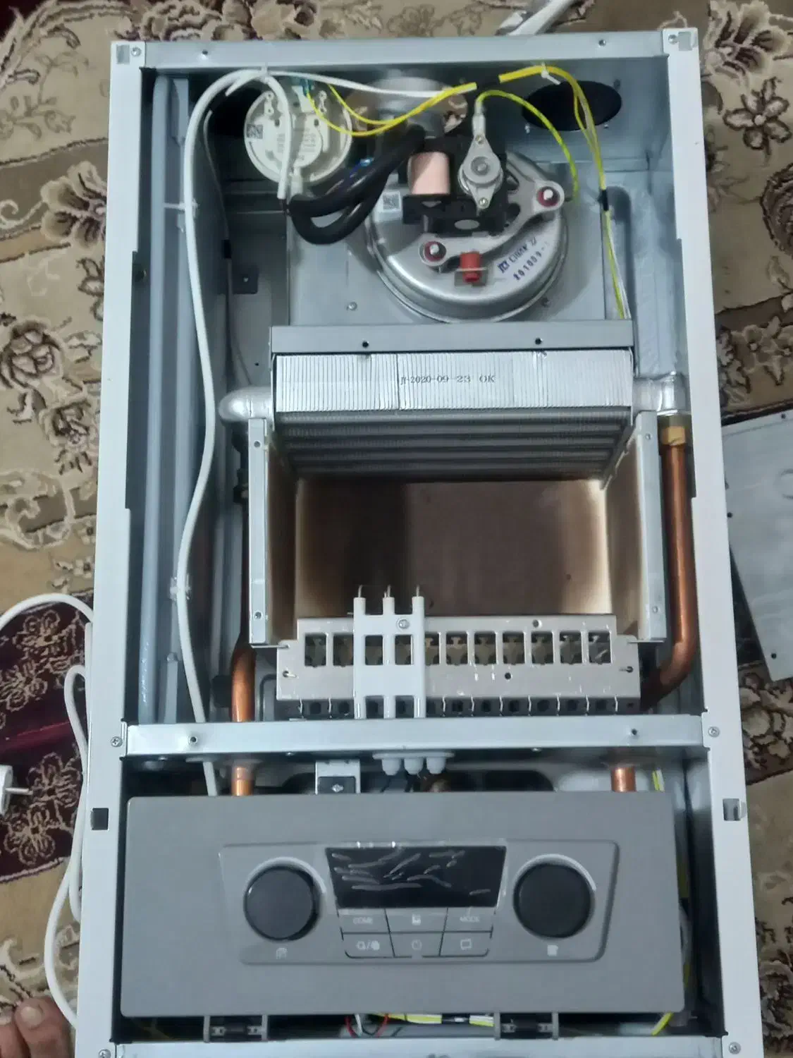 پکیچ ایولی دیجیتال ایتالیایی دومبدل فن دارد|آبگرمکن، پکیج، شوفاژ|گرگان, |دیوار