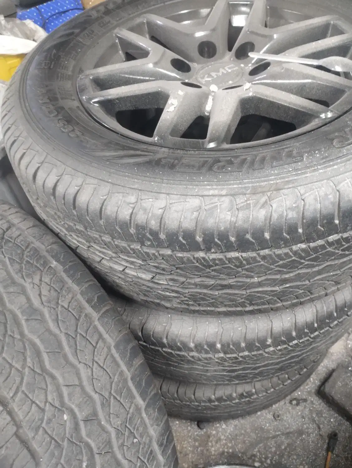 رینگ و لاستیک زیر صفری kmc|قطعات یدکی و لوازم جانبی|ری, بیبی شهر بانو|دیوار