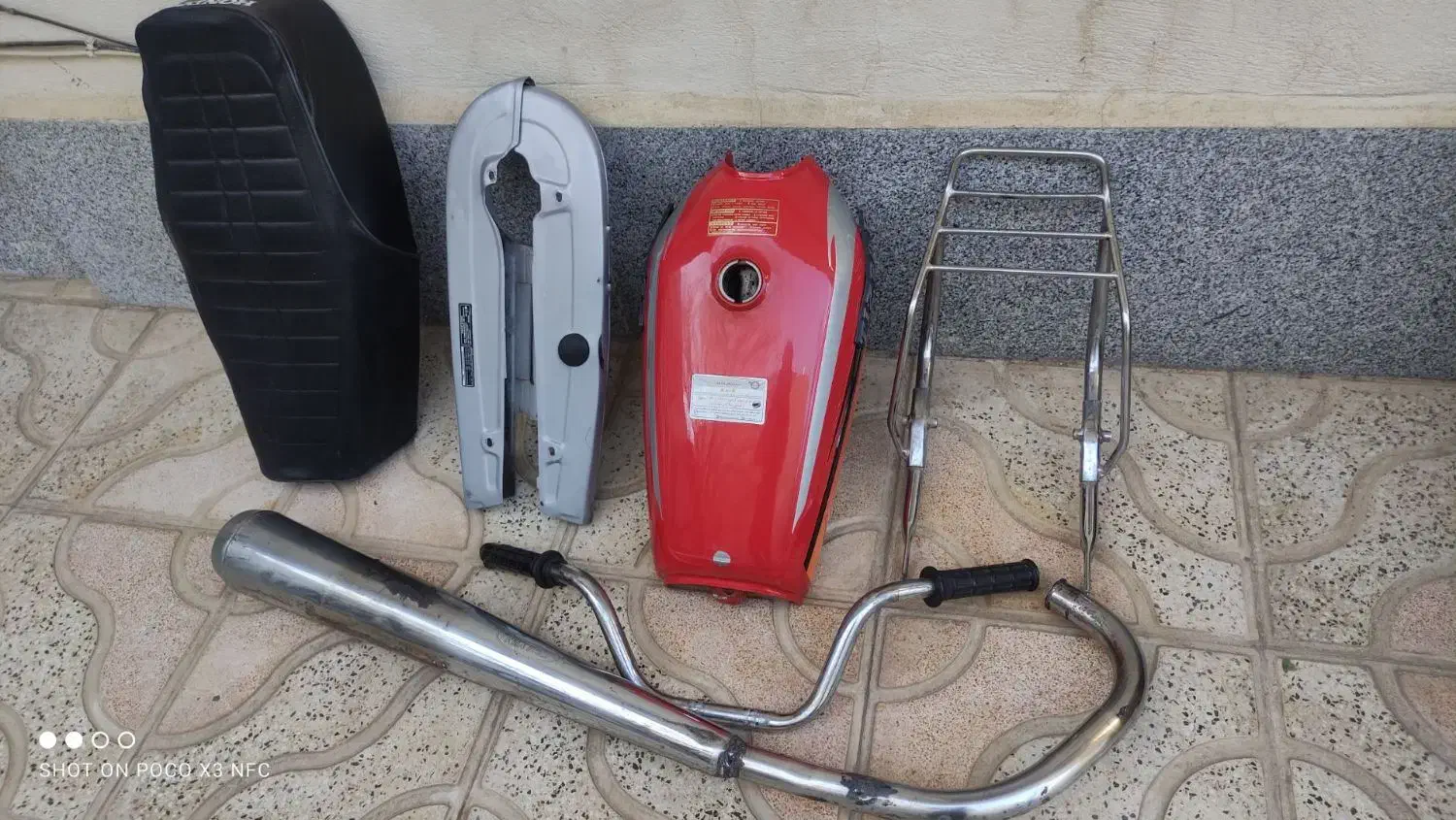 باک،زین،اگزوز،تک بند،فرمان|قطعات یدکی و لوازم جانبی|همدان, |دیوار