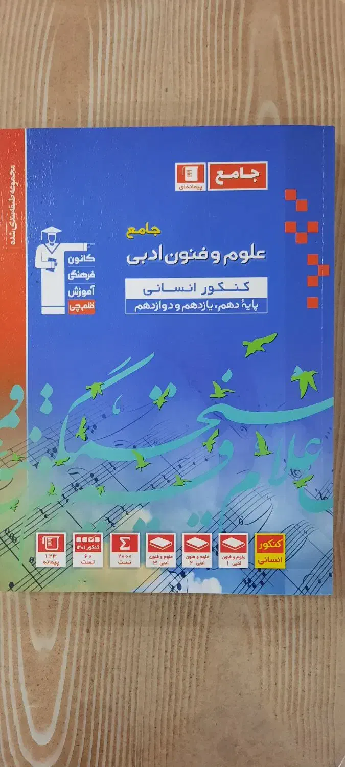 کتاب کنکوری انسانی جامع( دهم .یازدهم. دوازدهم)|کتاب و مجله آموزشی|تهران, منیریه|دیوار