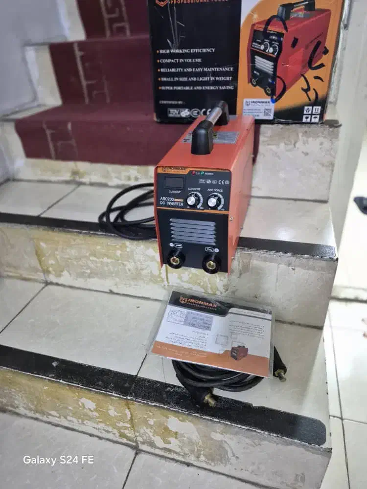 دستگاه جوش موتور جوش ۲۰۰آمپر آیرونمکس درحد نو پلمپ|ابزارآلات|تهران, توحید|دیوار