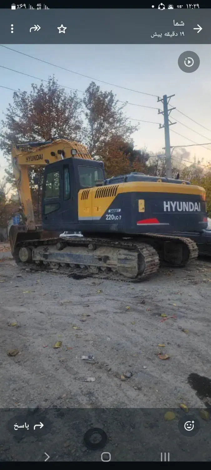 فروش یک دستگاه بیل هیوندا|خودرو سنگین|کرج, کیانمهر|دیوار