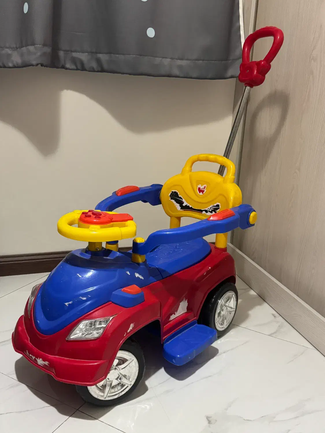 ماشین اسباب بازی دسته‌دار|اسباب‌بازی بچه|تهران, شهرک دانشگاه|دیوار