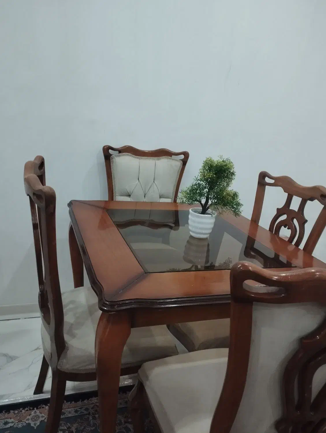 میز نهارخوری 4نفره|میز و صندلی غذاخوری|بهارستان, |دیوار