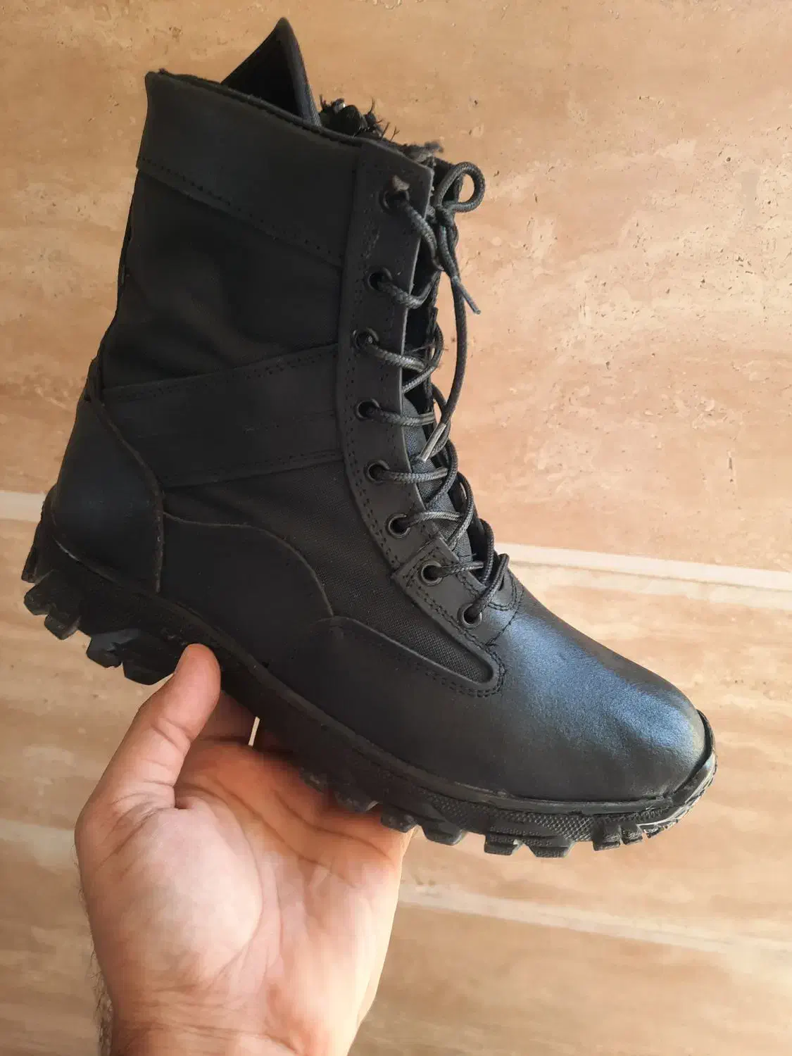 پوتین چرم  نو  شیک سایز 42|کیف، کفش، کمربند|خرم‌آباد, |دیوار