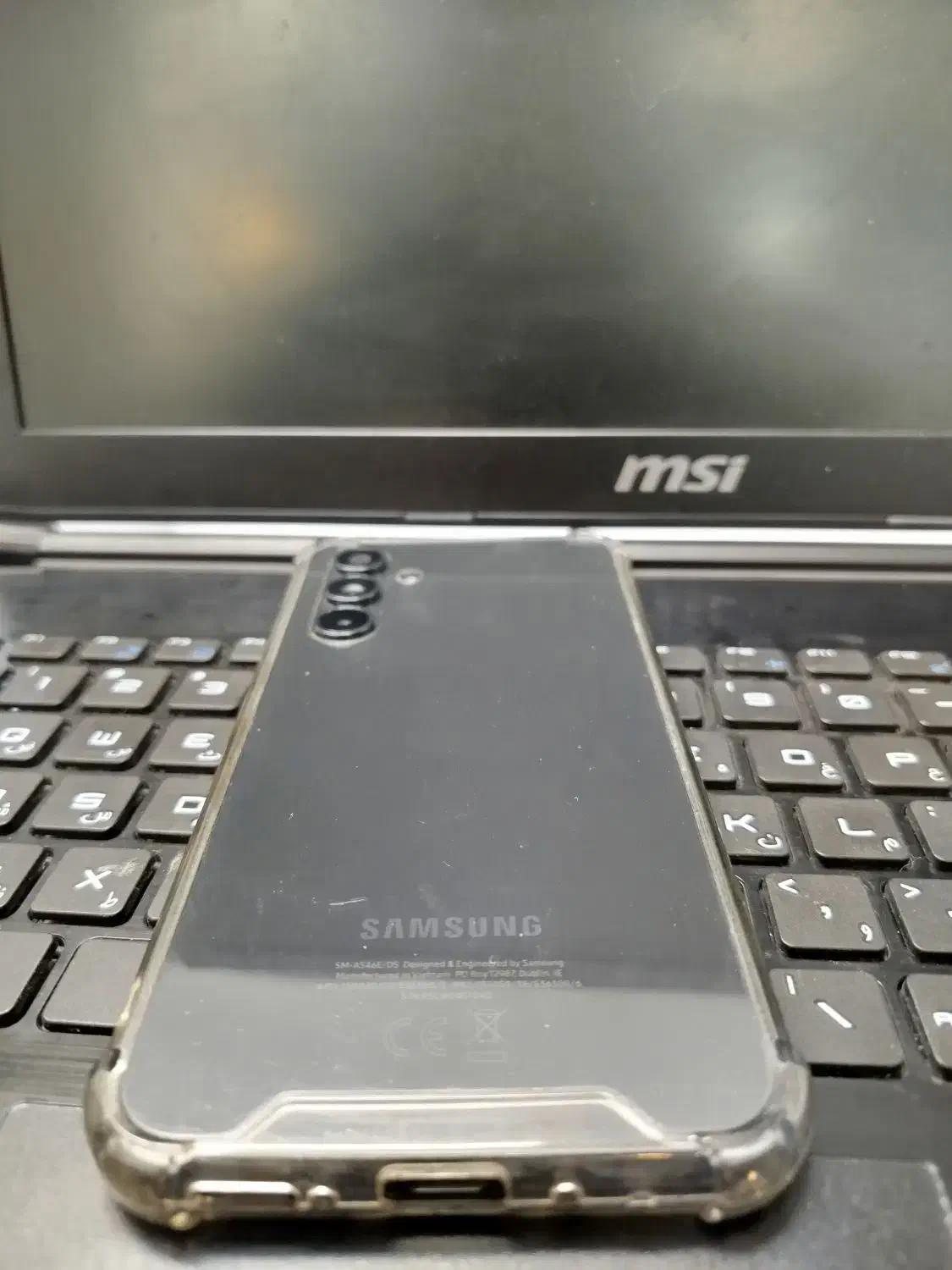 سامسونگ A54 5G 256 مشکی بدونه خش|موبایل|شهرضا, |دیوار