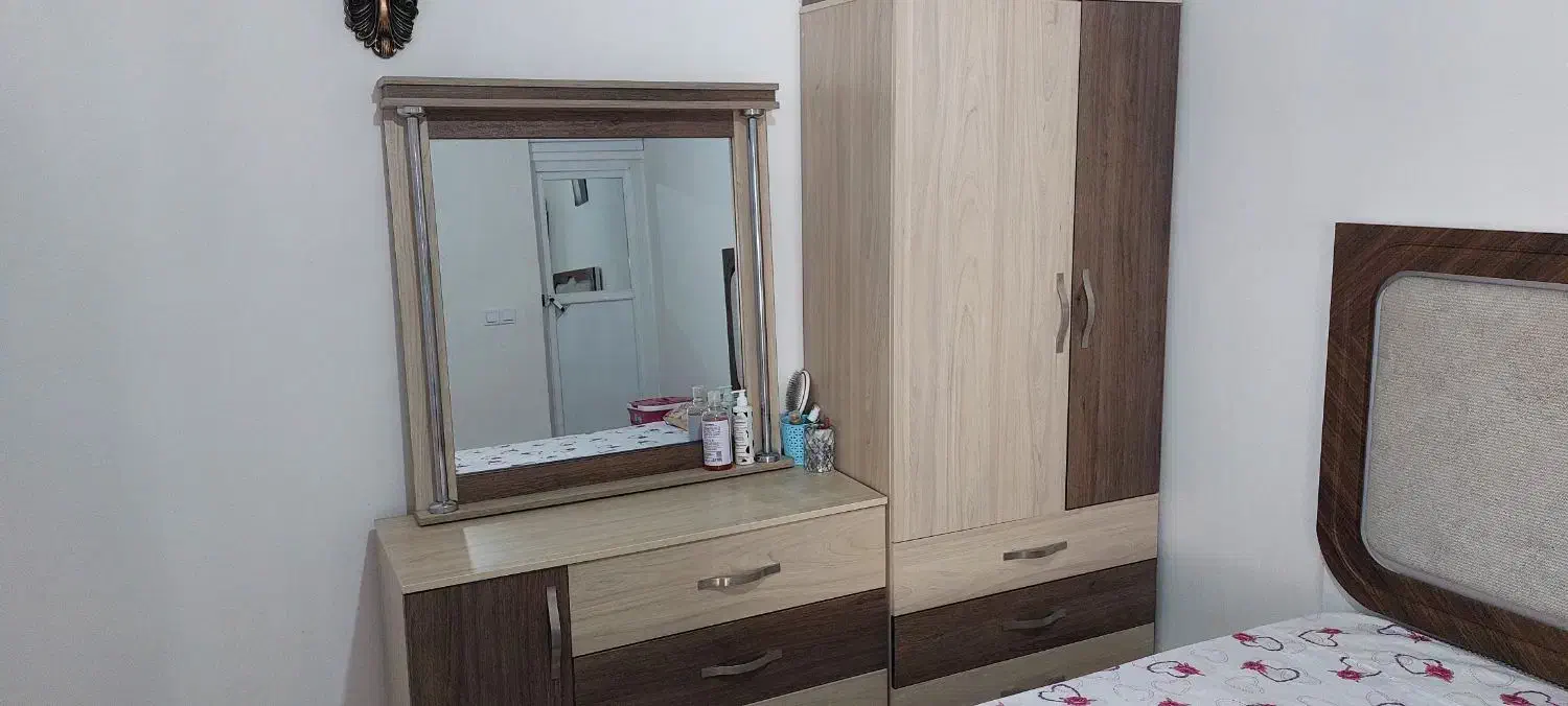 کمد لباس و دراور همراه با اینه|جاکفشی، کمد، دراور|عطاملک, |دیوار