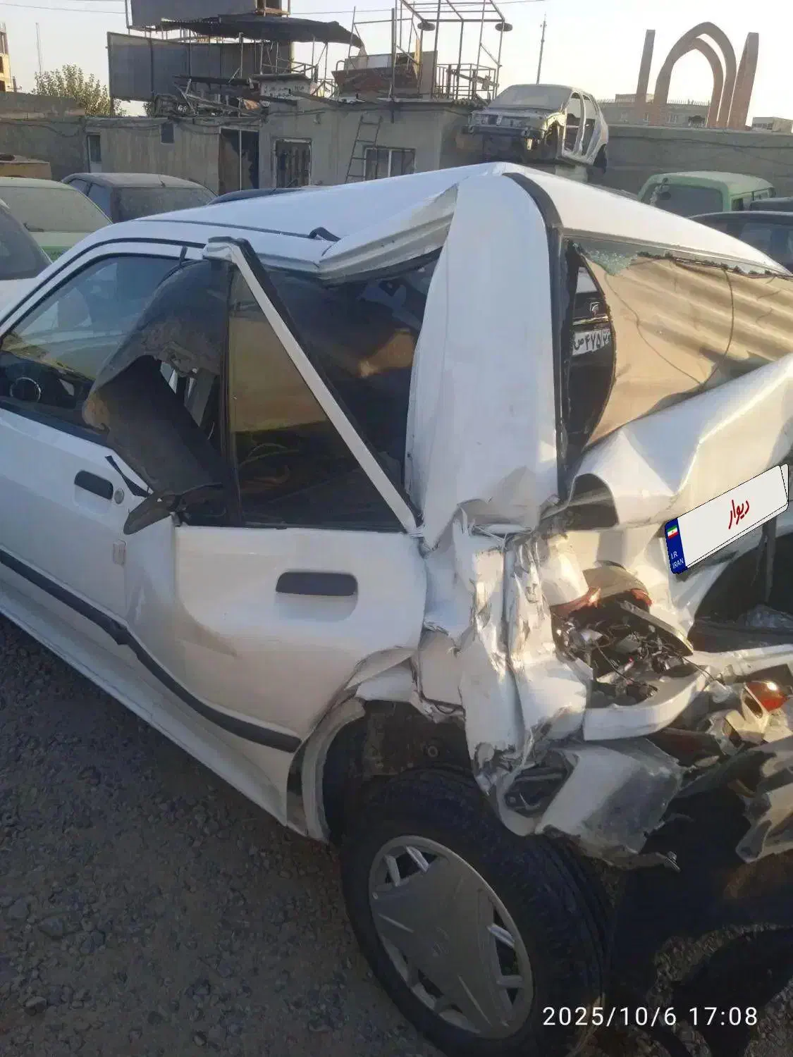 پراید تصادفی مدل 95|خودرو سواری و وانت|رباطکریم, رباطکریم|دیوار