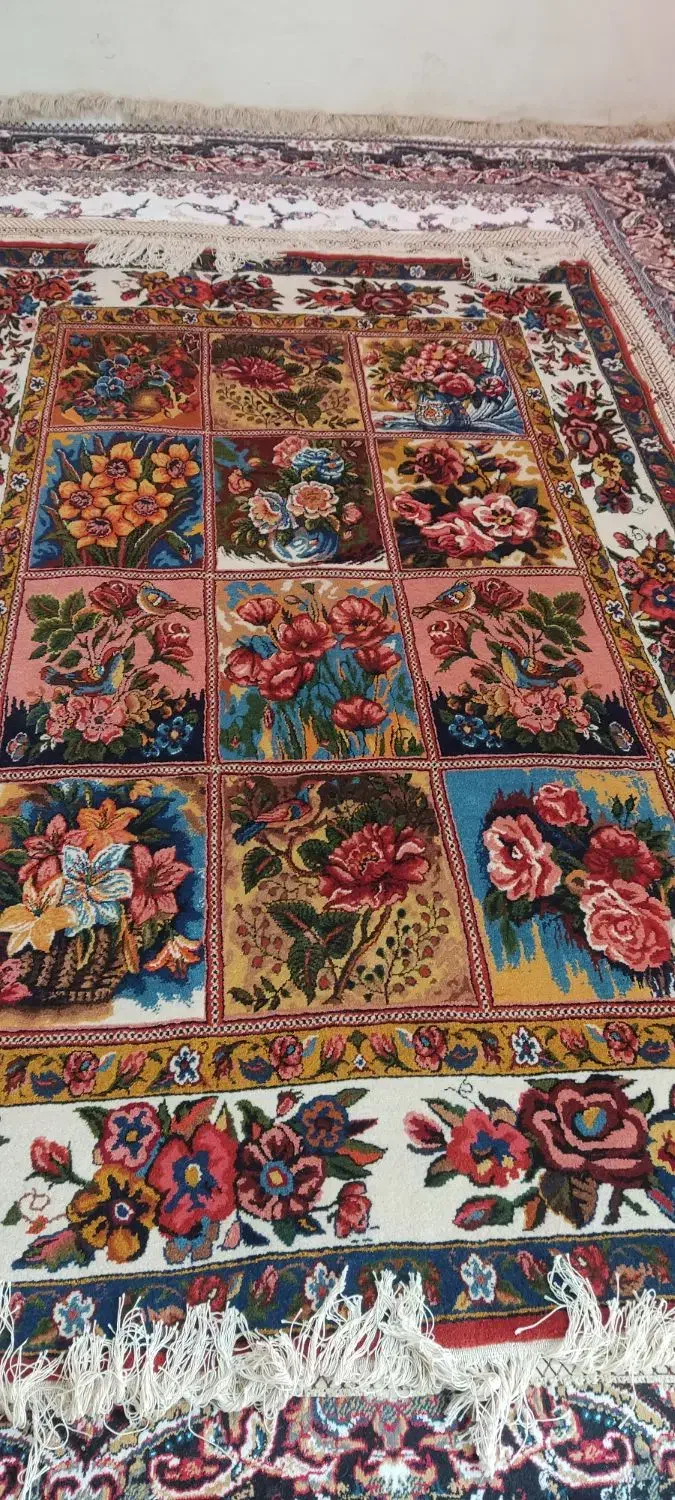 قالیچه چالشتری 1/5در 2/5|فرش|بروجن, |دیوار