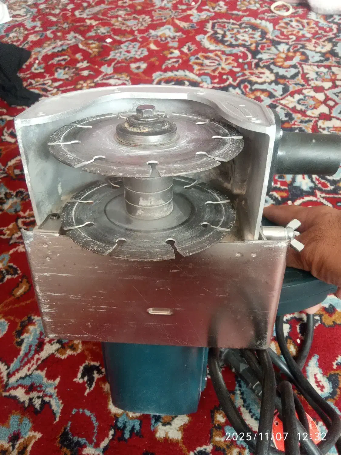 شیار زن ۲ تیغه پوکا. بهترین فرصت برای کار|ابزارآلات|صدرا-فارس, فاز ۱|دیوار