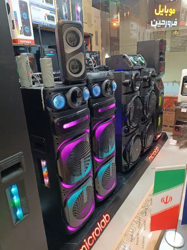 اسپیکر چهار ساب ۱۲ میکرولب فروش ویژه نقد و اقساط|سیستم صوتی خانگی|مشهد, کلاهدوز|دیوار