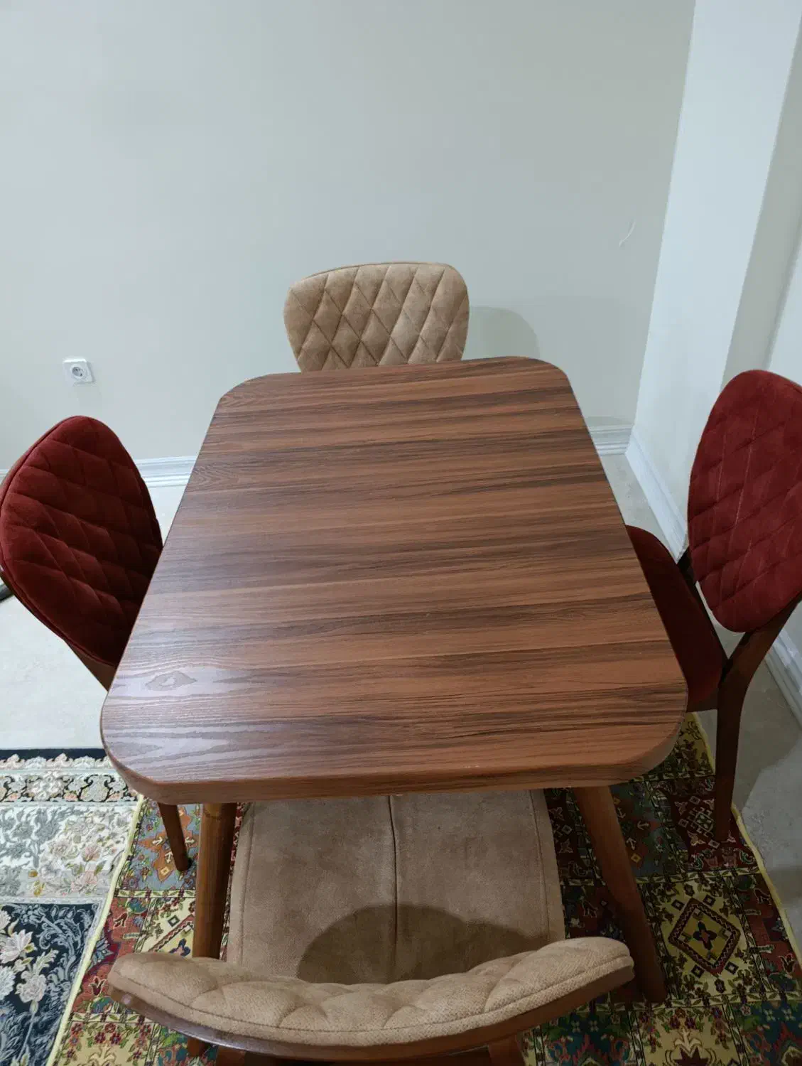 میز صندلی نهار خوری چهار نفره|میز و صندلی غذاخوری|قم, شهرک قدس|دیوار