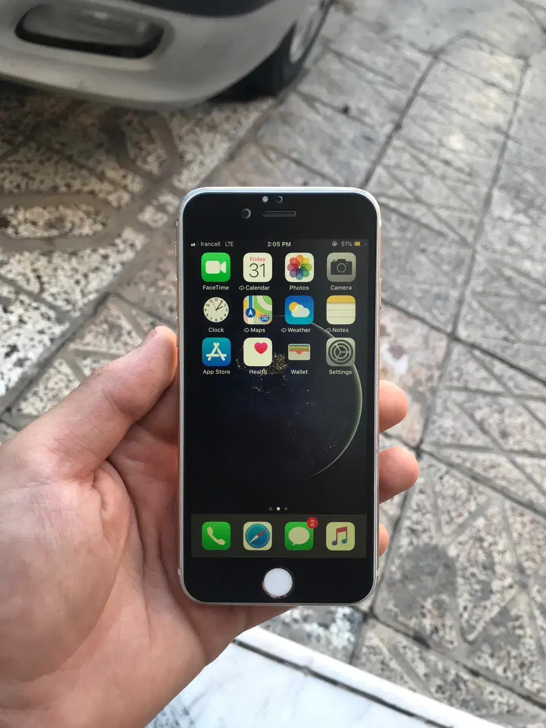 ایفون ۶ حافظه ۱۶ تمیز درحد|موبایل|گالیکش, |دیوار