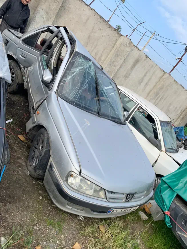 پرشیا تصادفی|خودرو سواری و وانت|چوبر, |دیوار