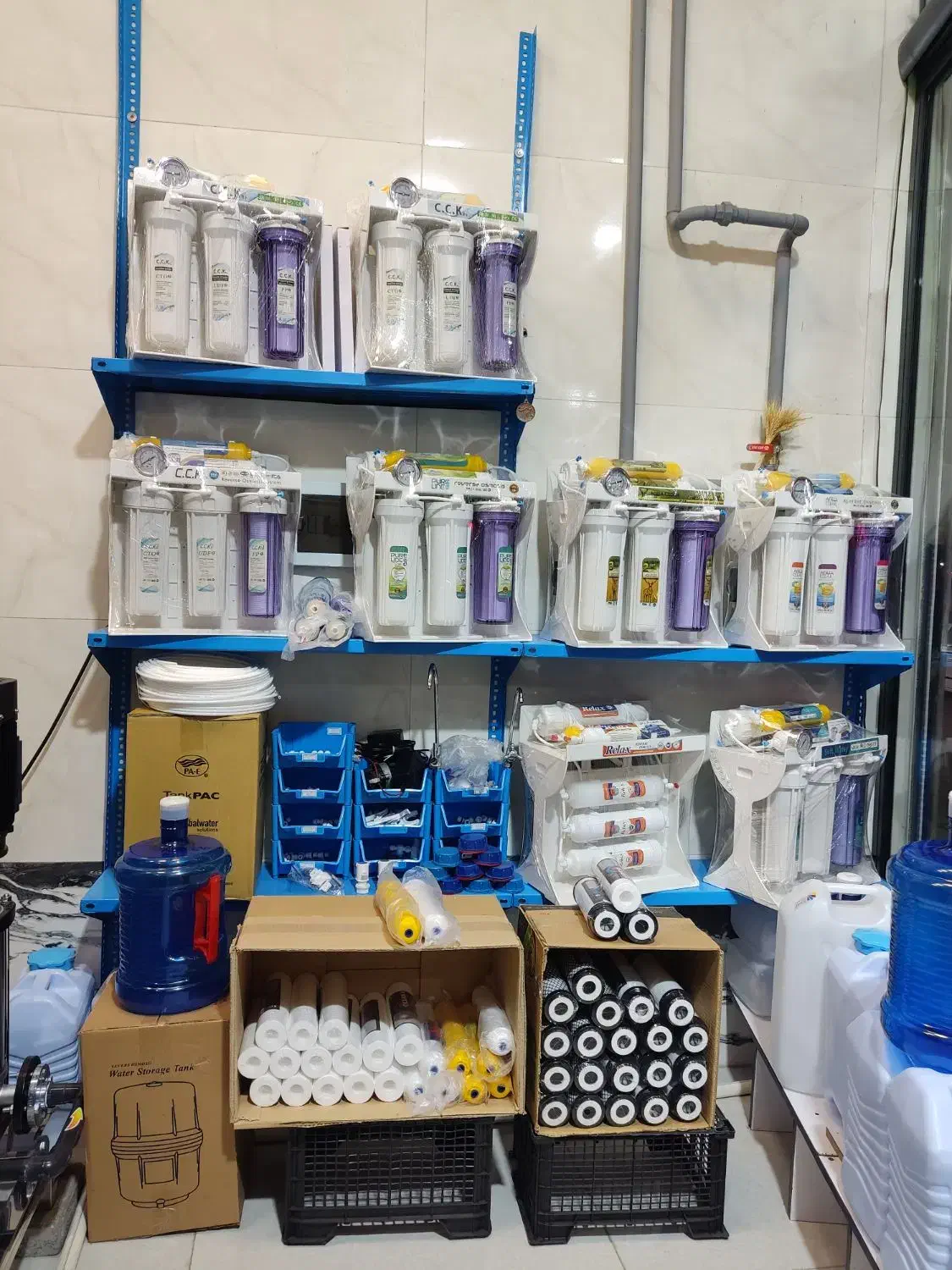 نصب و سرویس دستگاه تصفیه آب خانگی|آب‌سردکن و تصفیه آب|گلستان (تهران), |دیوار