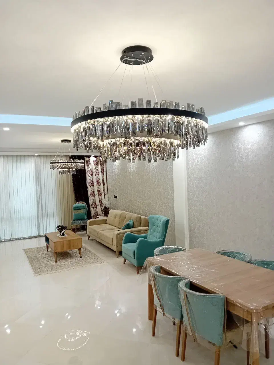 لوستر مدرن|لوستر و چراغ آویز|تهران, میرداماد|دیوار