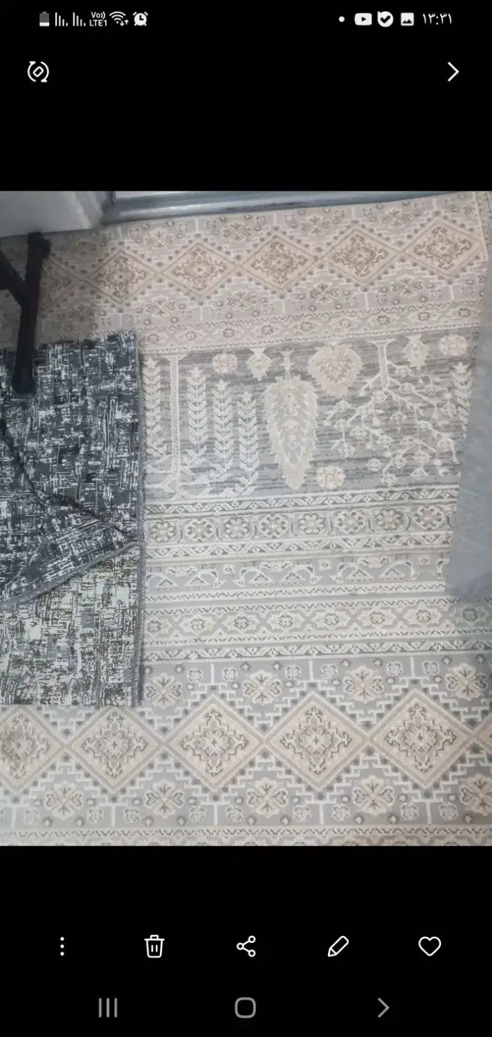 فرش اتاق رنگ طوسی نو|فرش|پاکدشت, حصار امیر|دیوار