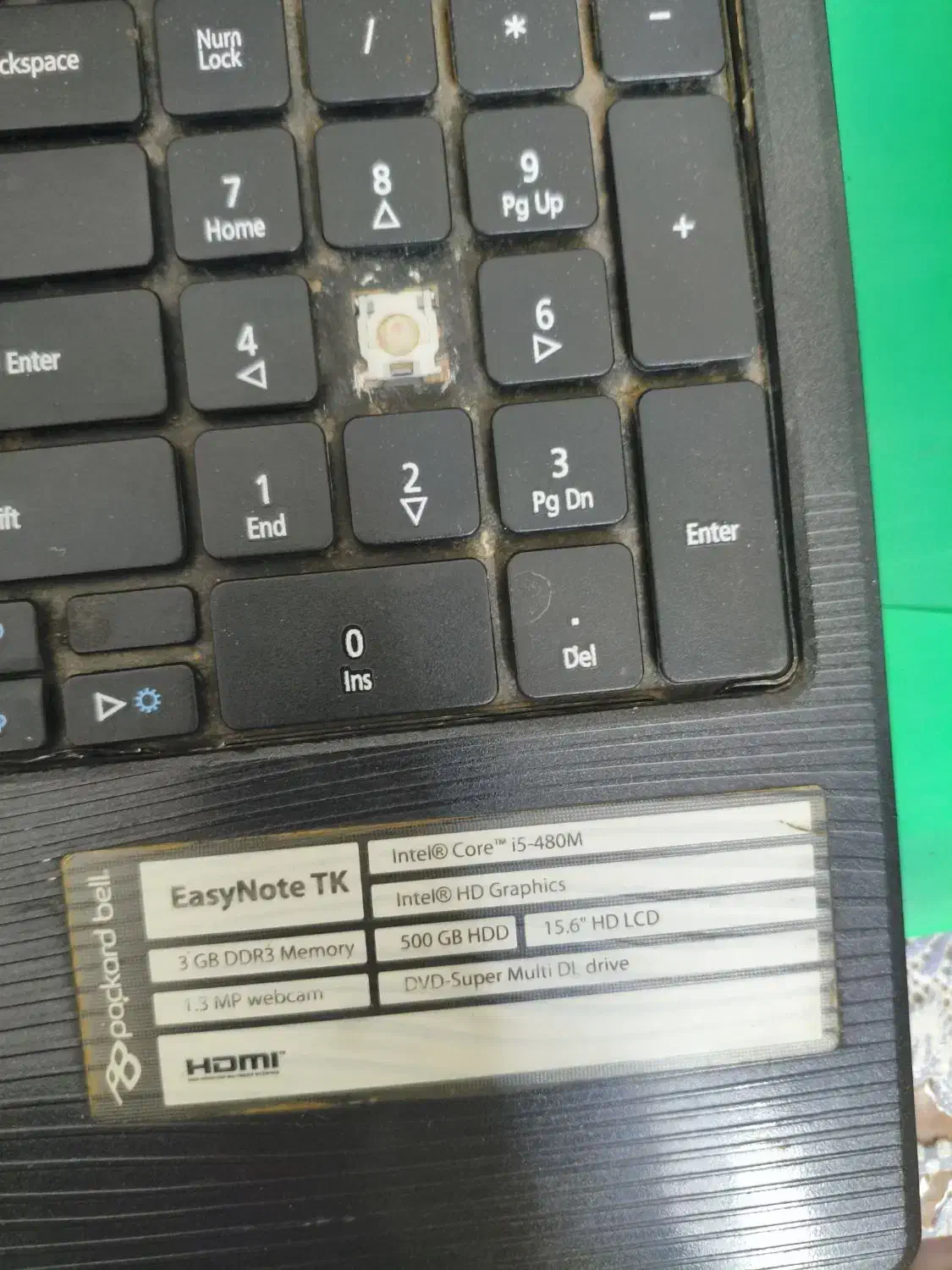 لپ‌تاپ ایسر پاکارد بل اف|رایانه همراه|لنجان, |دیوار