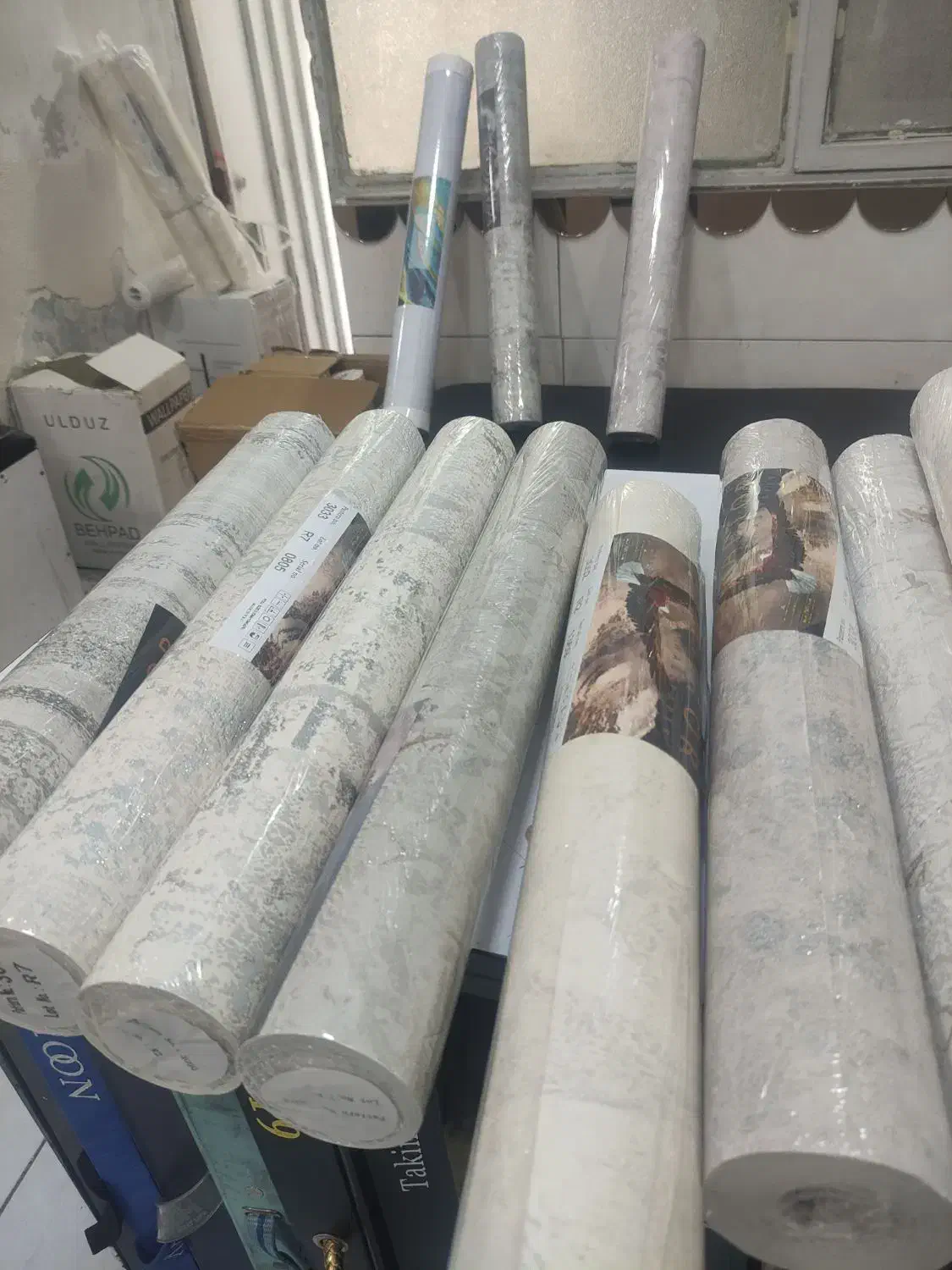 البوم رپتور شرکت دیار کاغذ دیواری حراج تعداد 400تا|مصالح و تجهیزات ساختمان|تهران, هاشمی|دیوار