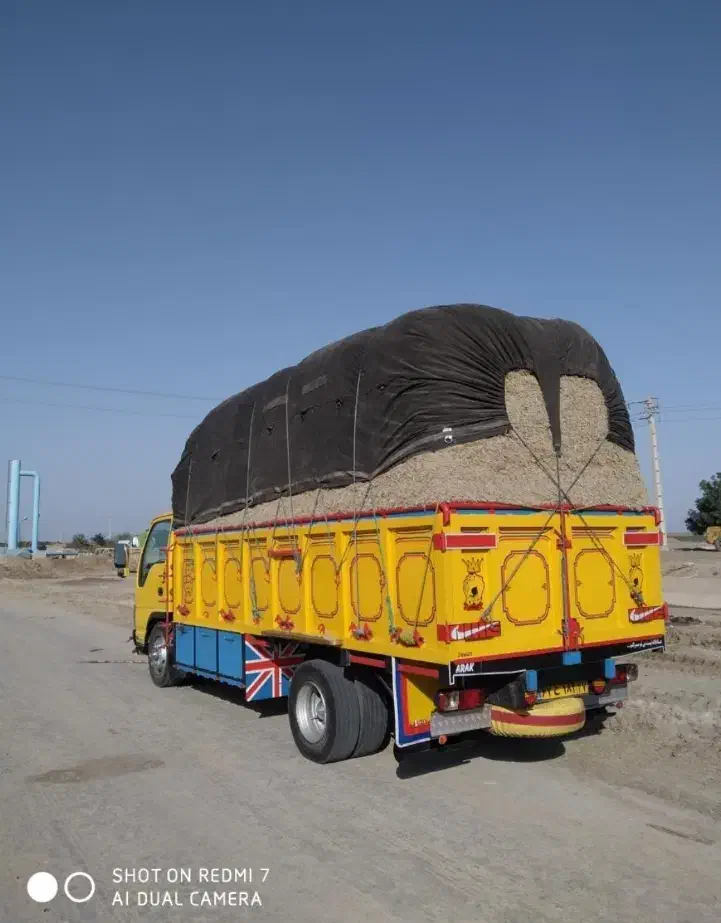 خشک نرم کاه نیشکر برادشت جدید|حیوانات مزرعه|مرودشت, ژیان|دیوار