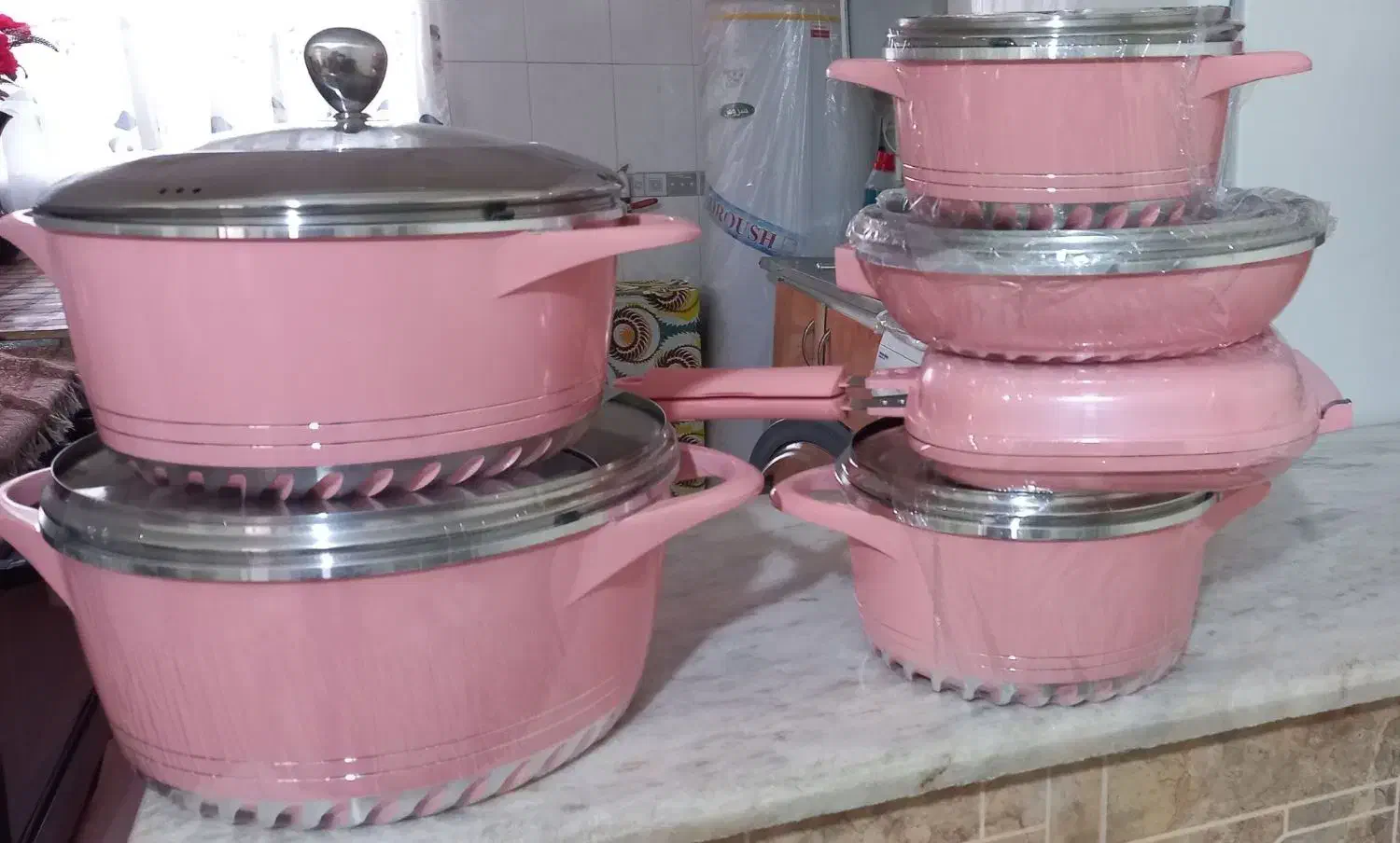 قابلمه گرانیتی|ظروف پختوپز|آشتیان, |دیوار