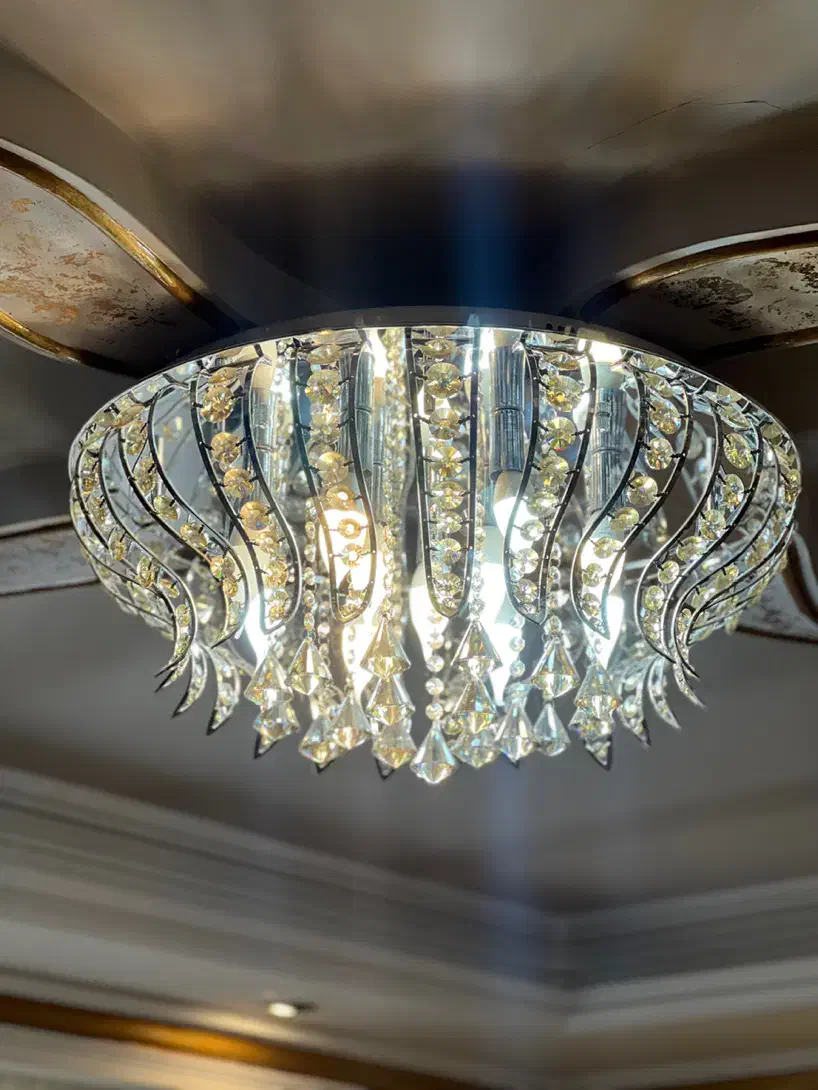 دو عدد لوستر سقفی  کاملا سالم دونه ای ۴ تومن|لوستر و چراغ آویز|تهران, ارم|دیوار