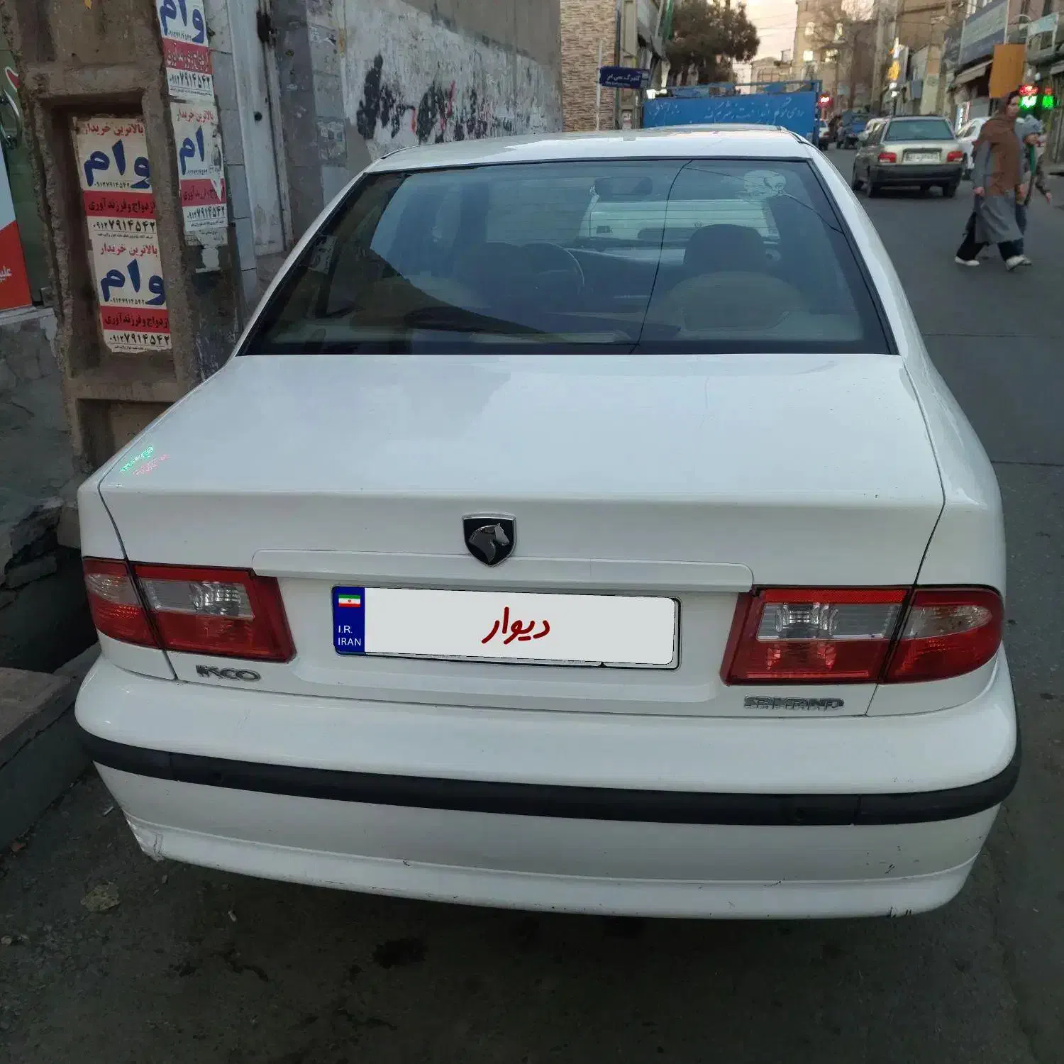 سمندef7 ۹۵ دوگانه شرکتی بی رنگ|خودرو سواری و وانت|پاکدشت, حصار امیر|دیوار