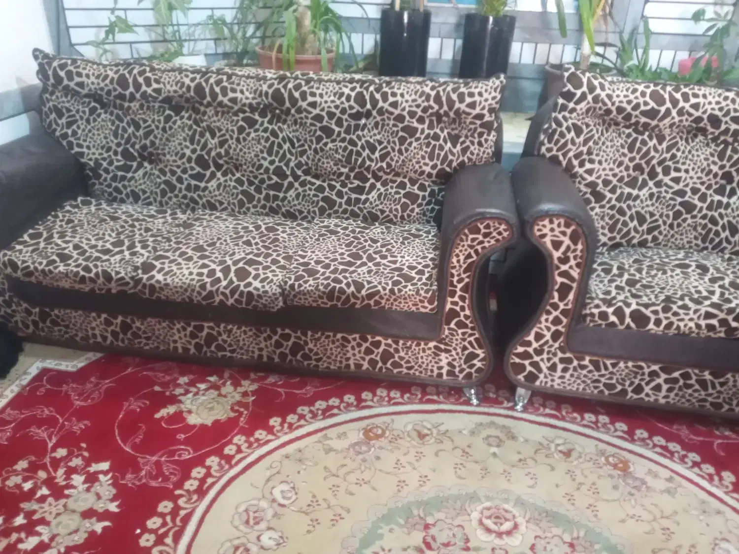 مبل ۷نفره|مبلمان خانگی و میز عسلی|کازرون, |دیوار